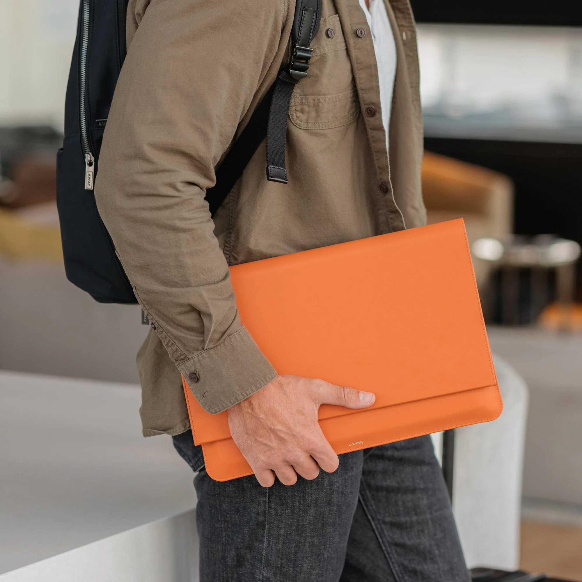 Hybrid Laptop Sleeve - Black - Image 15