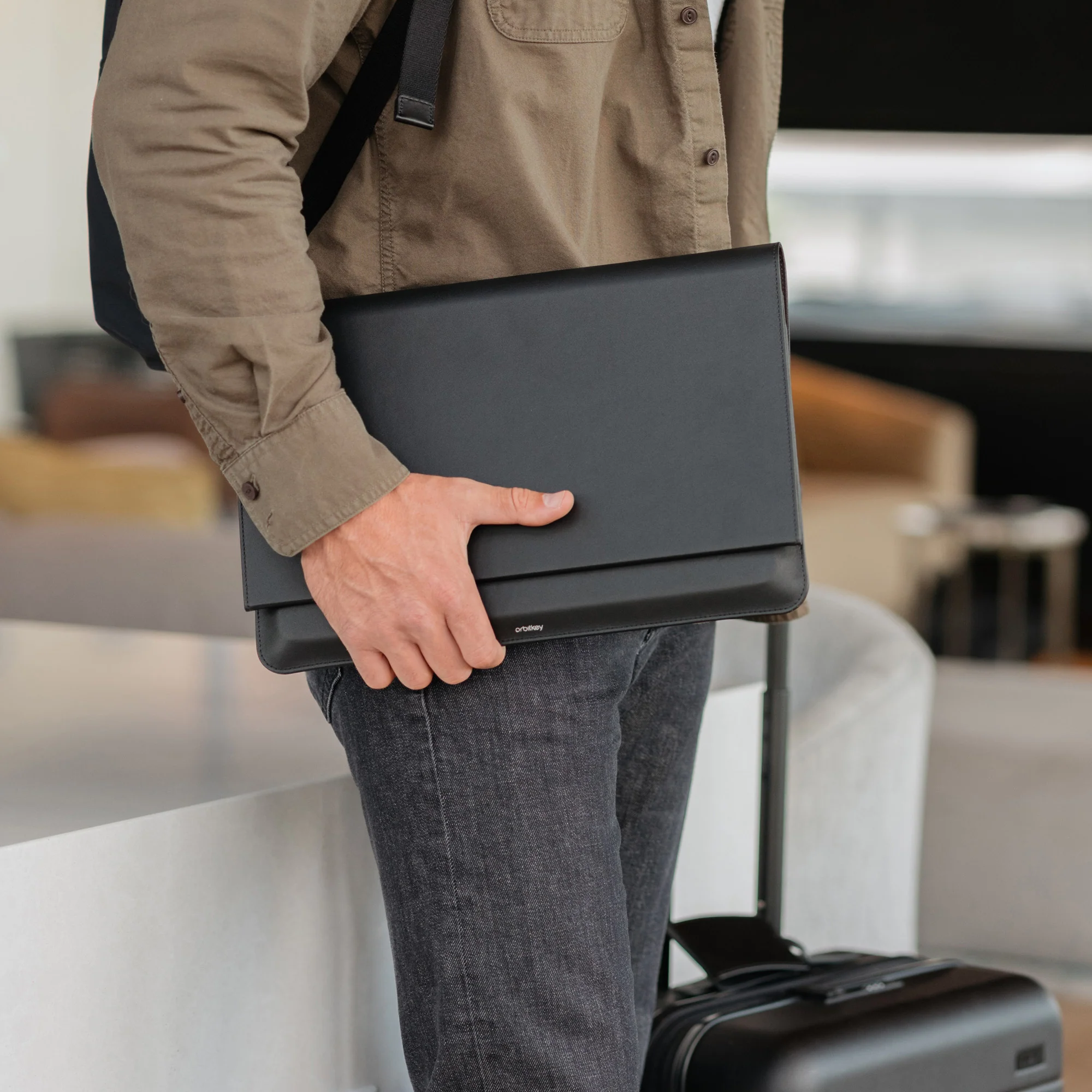 Hybrid Laptop Sleeve - Black - Image 19