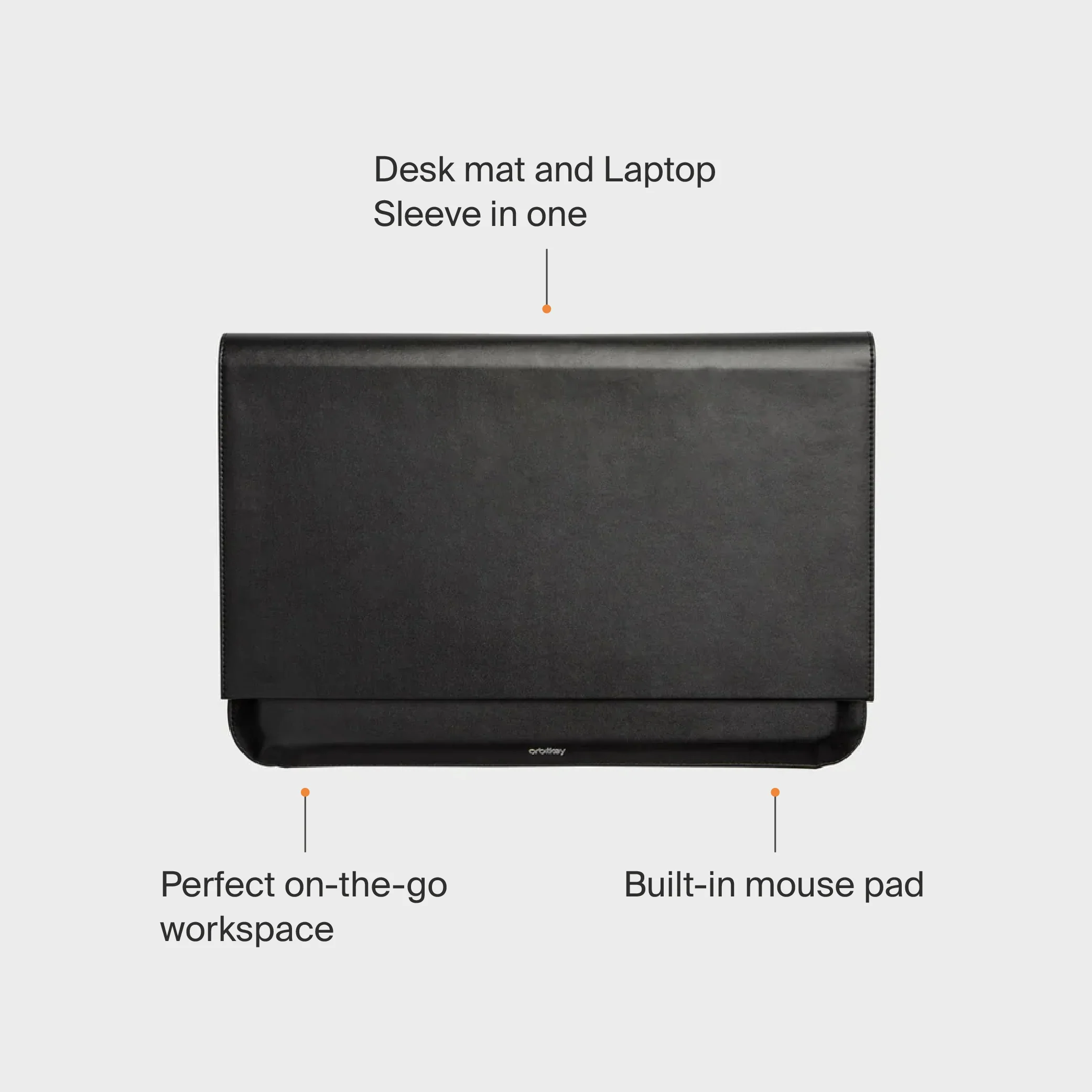 Hybrid Laptop Sleeve - Black - Image 21